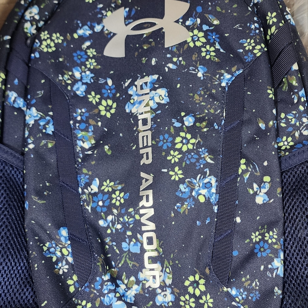 Under Armour Navy Floral Backpack